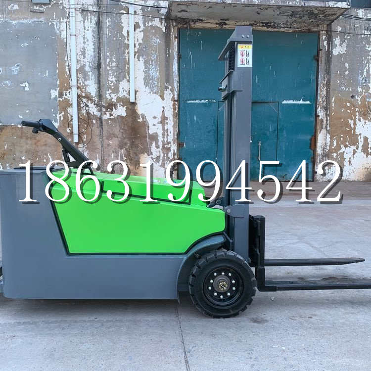 北区小型电动叉车1吨2吨步行站驾式电瓶堆高充电装卸车液压升降车铲车